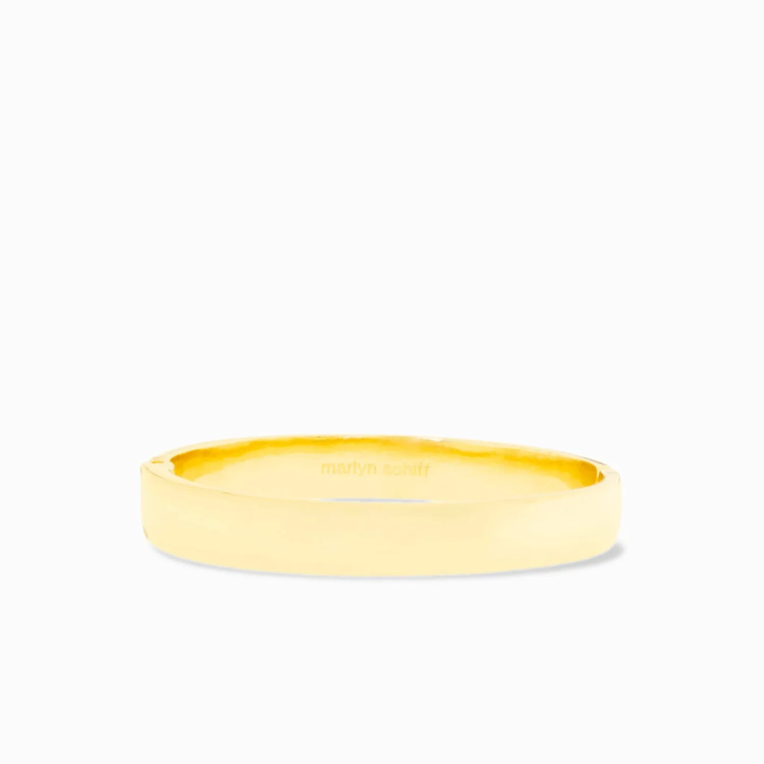 10mm wide flat hinge bangle