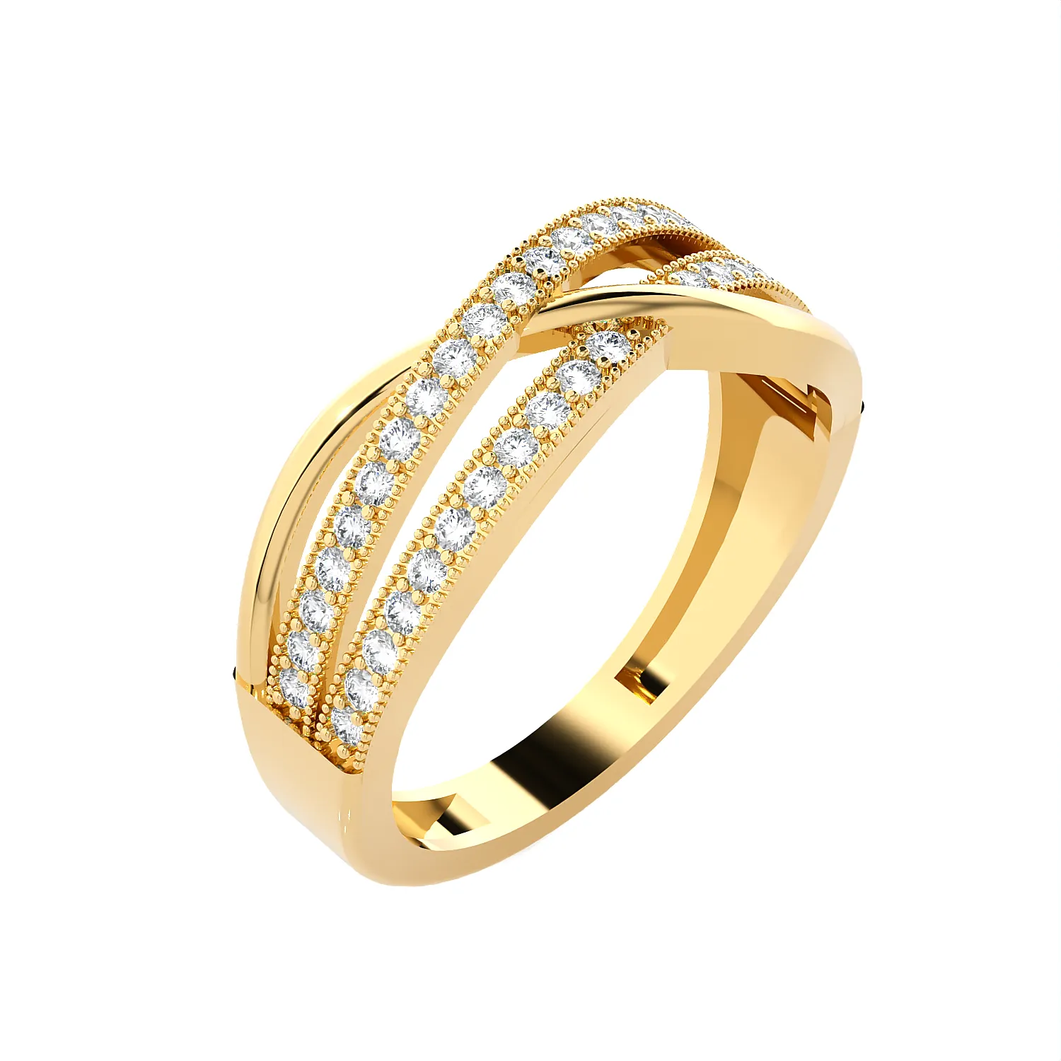 1/3 ctw Round Lab Grown Diamond Ring