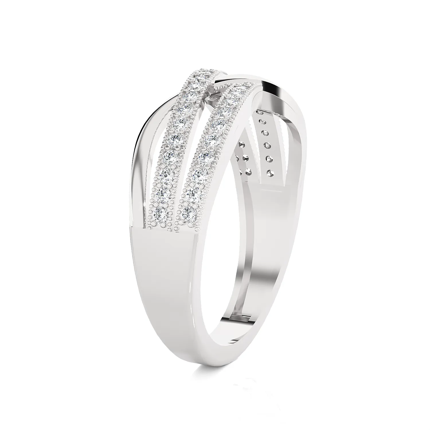 1/3 ctw Round Lab Grown Diamond Ring