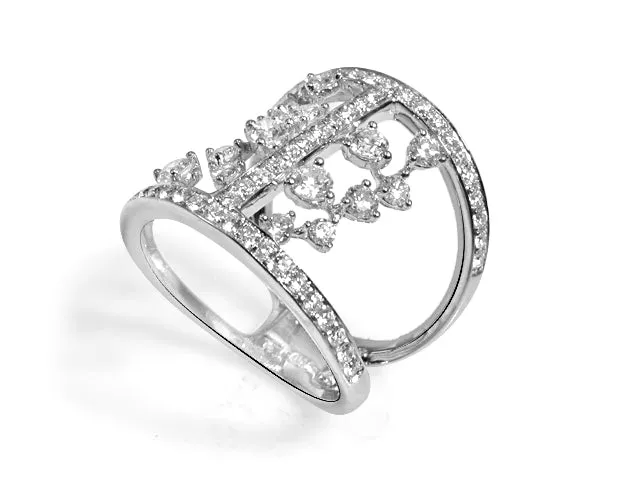 1.39ctw Diamond Cocktail Ring