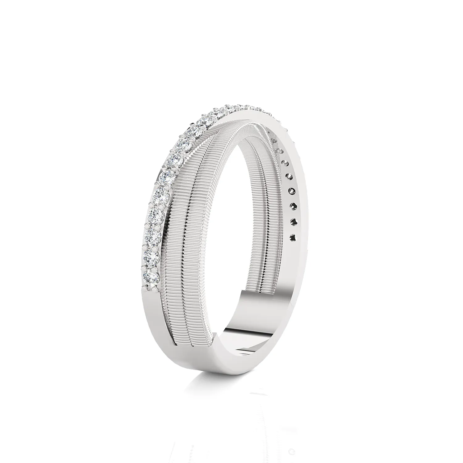 1/4 ctw Round Lab Grown Diamond Ring