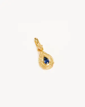 18k Gold Vermeil With Love Birthstone Annex Link Pendant - September