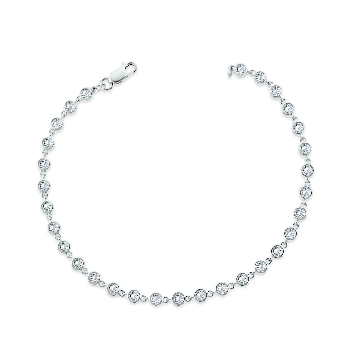 18KW DIAMOND BY THE YARD BRACELET 1.71CT