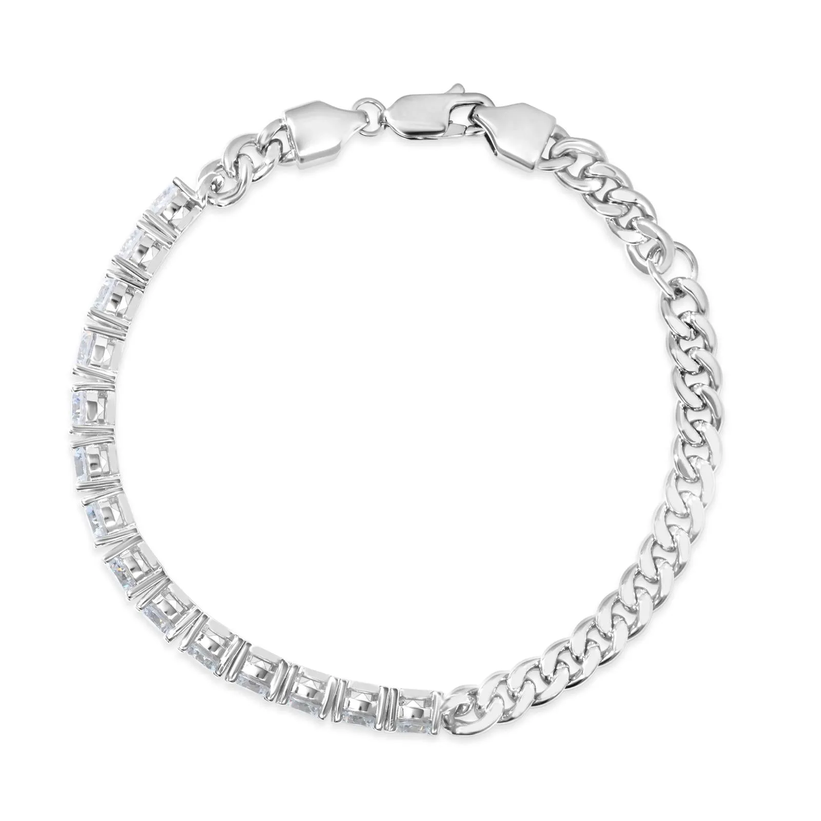 7 Carat Modern Tennis Bracelet