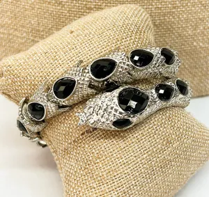 90’s vintage statement snake wrap style bracelet.