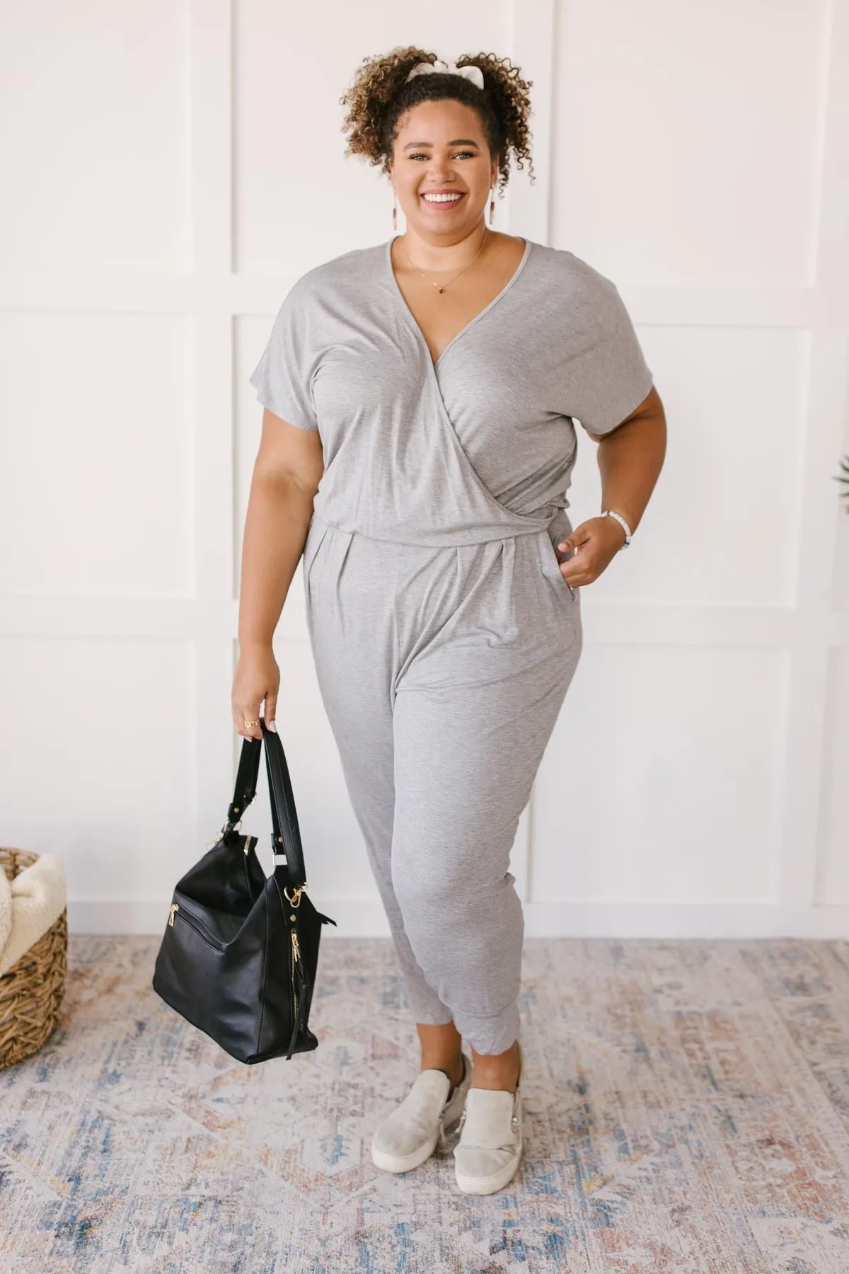 Already Ready Jumpsuit in Grey