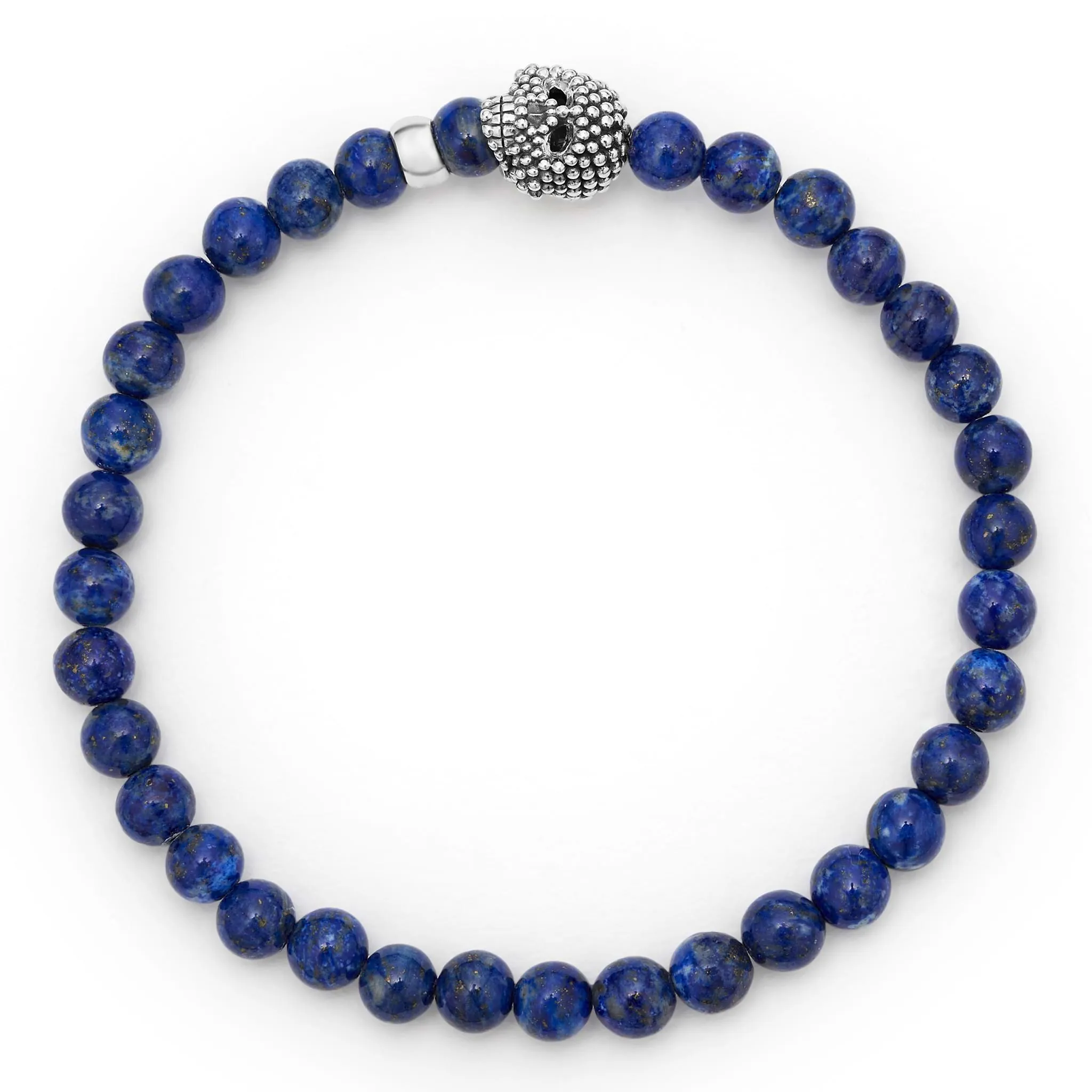 Anthem Lapis Skull Bracelet