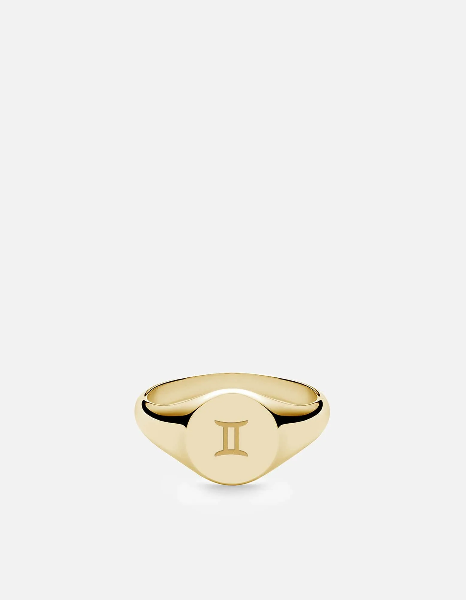 Astro Signet Ring, 14k Gold