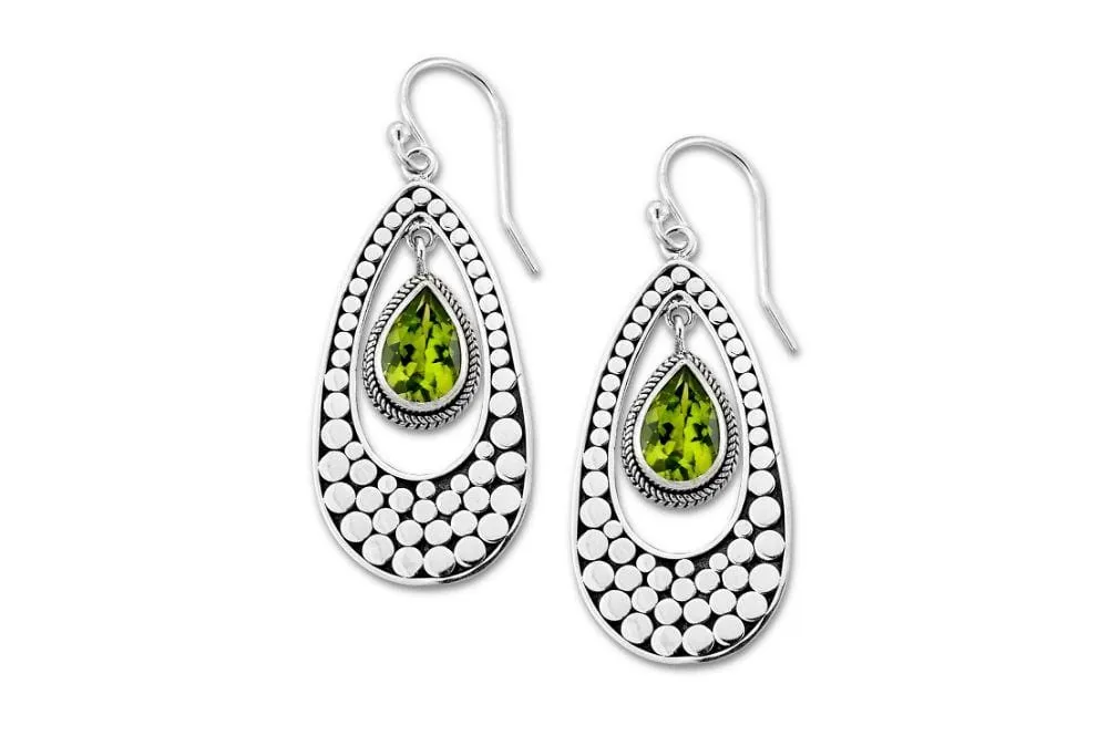 Ayung Earrings- Peridot