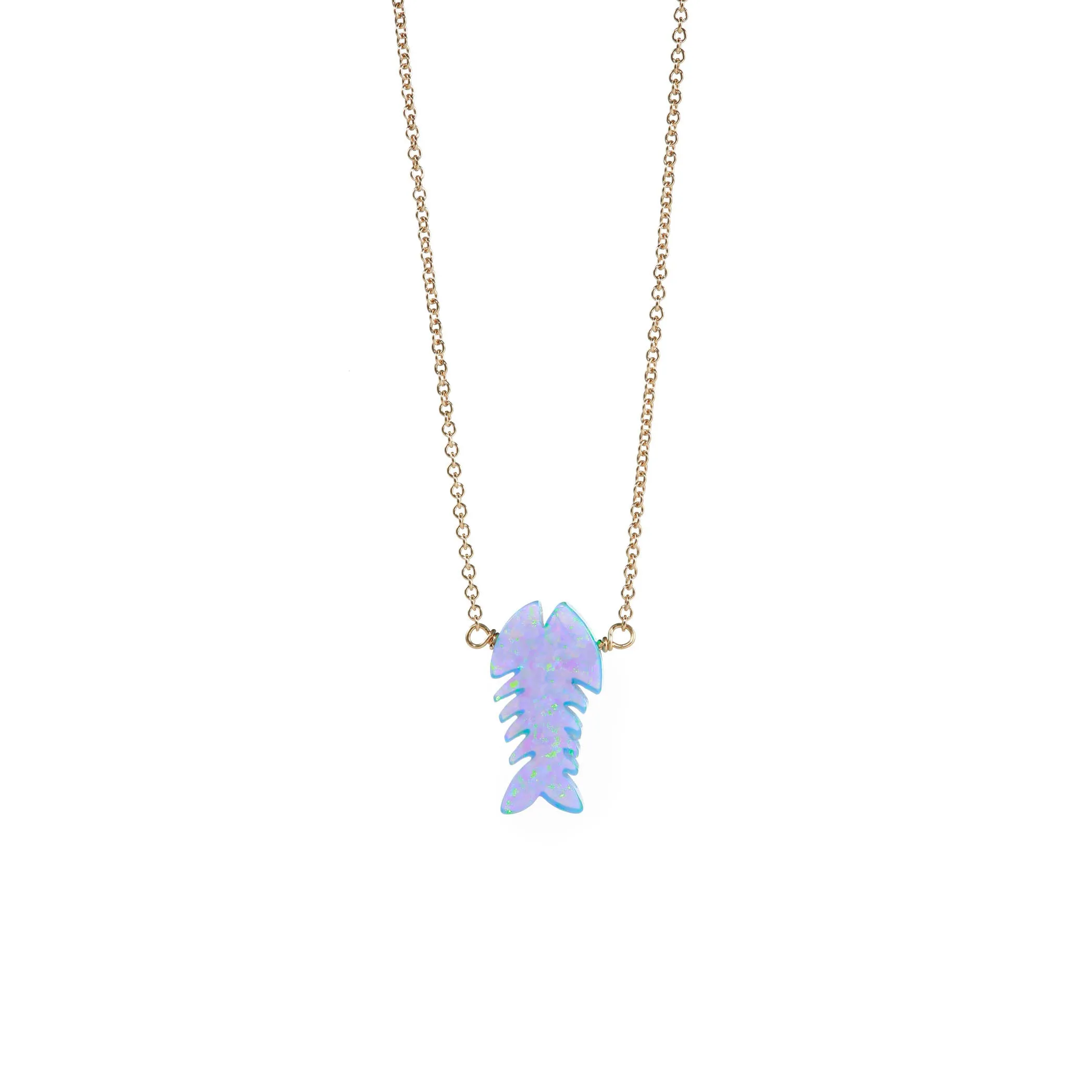 bara boheme | "FISH" Opal Necklace