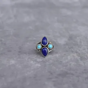 Boho Blend - Lapis & Turquoise Ring