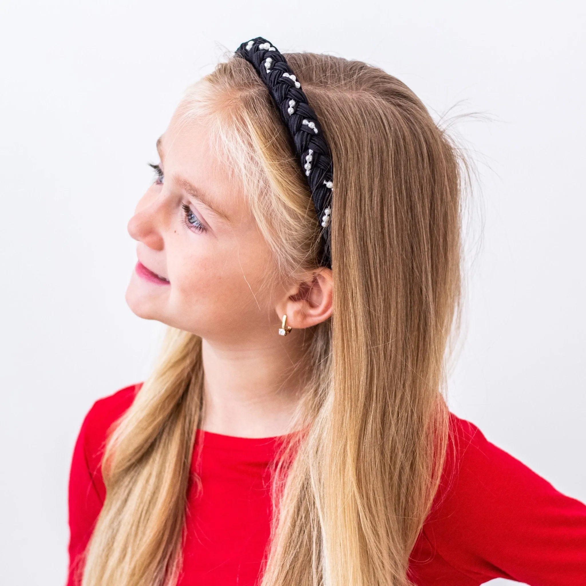 Braided Pearl Headband