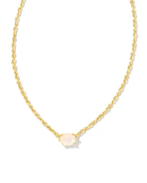 Cailin Pendant Gold Champaign Opal Crystal