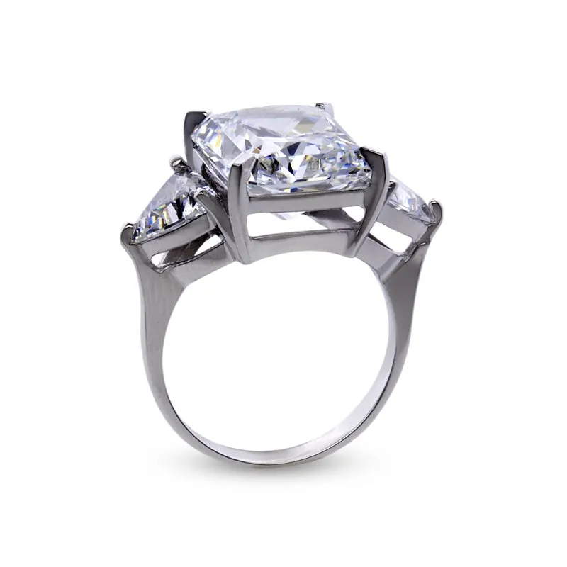 Chamania Radiant Solitaire Ring