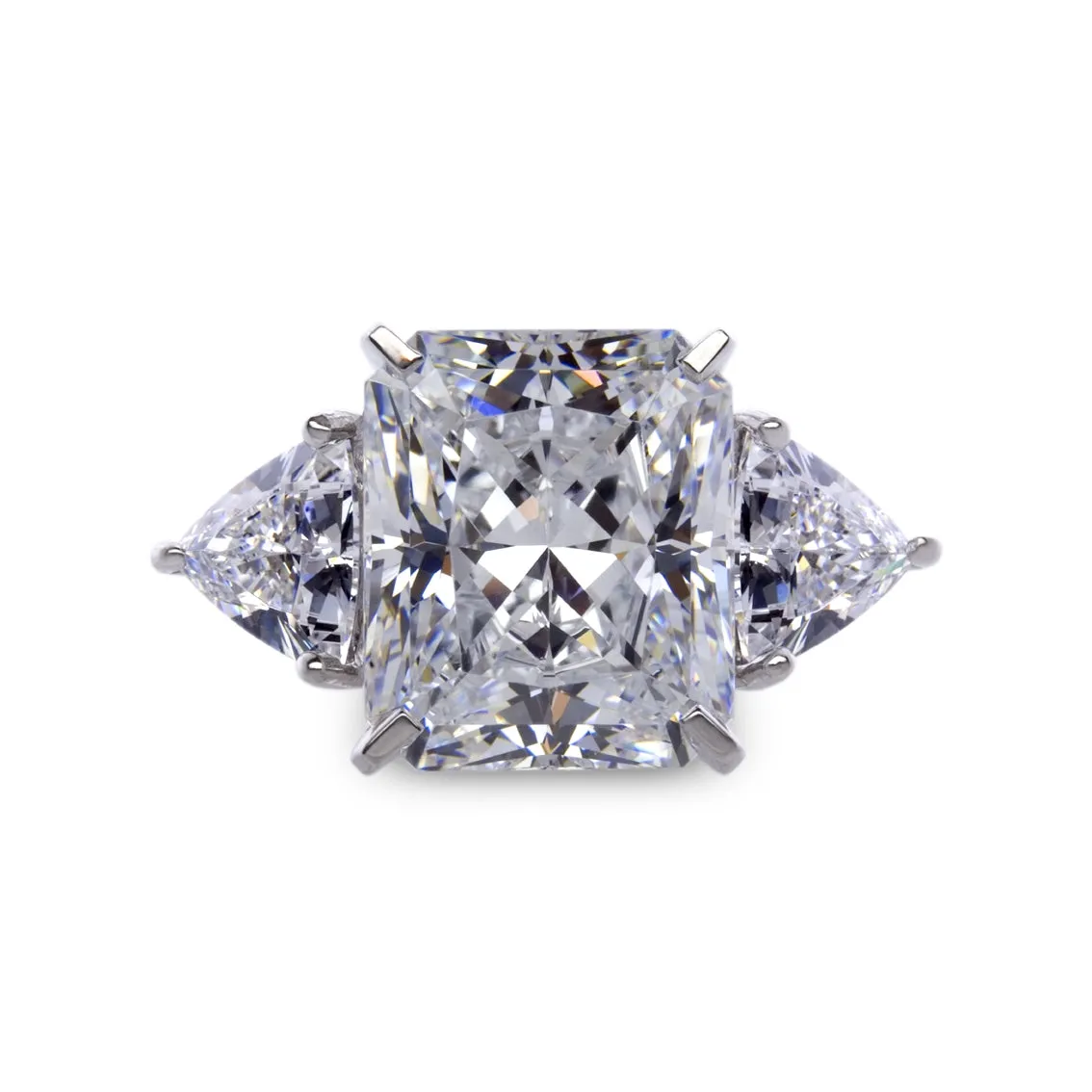 Chamania Radiant Solitaire Ring