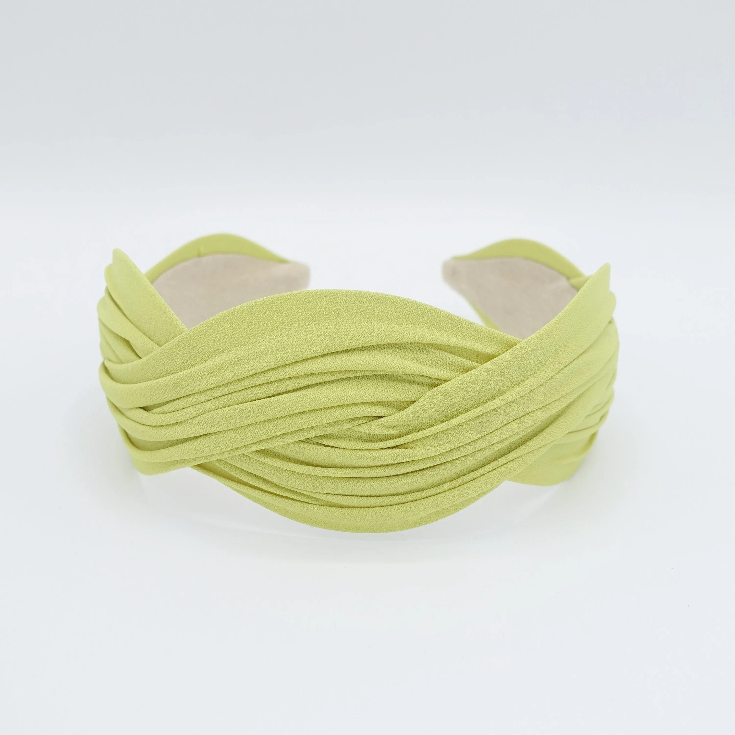 chiffon wave headband stylish woman hairband