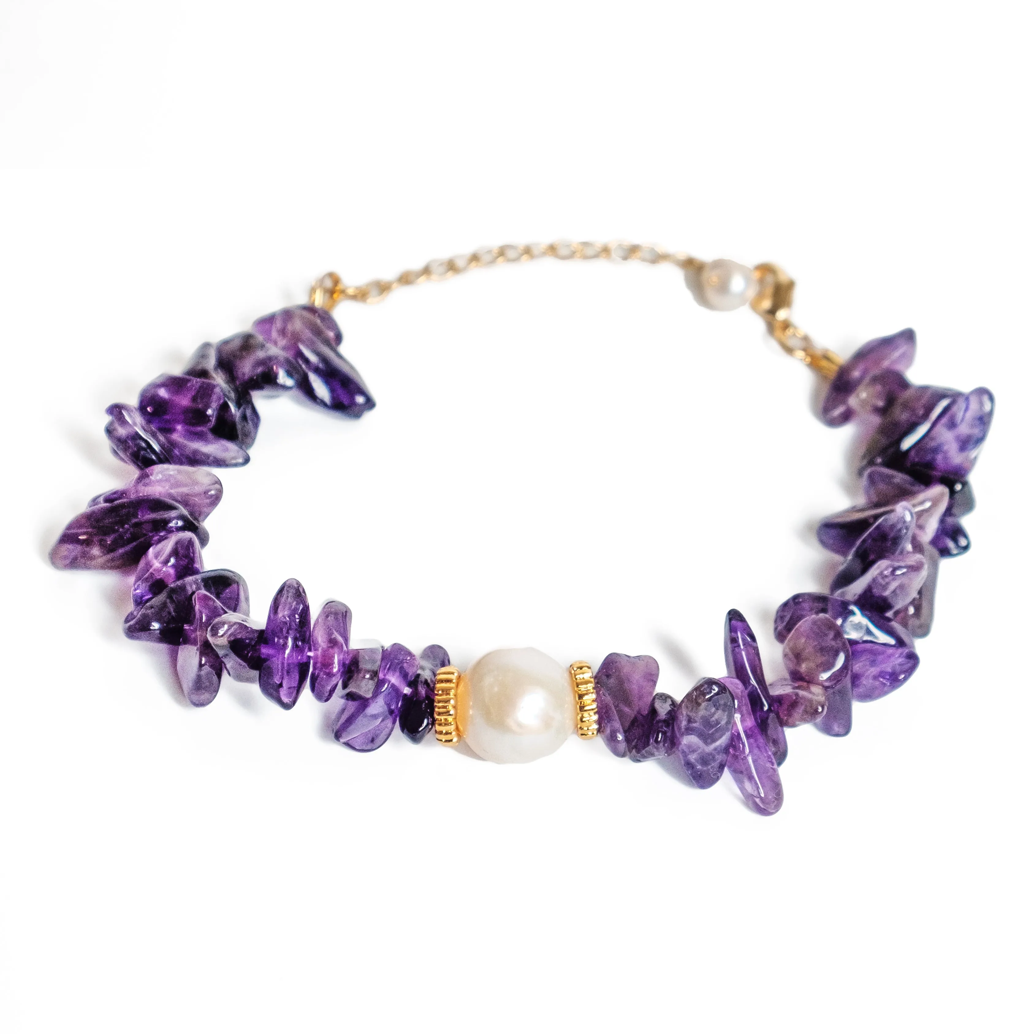 Chokore Amethyst Pearl Bracelet