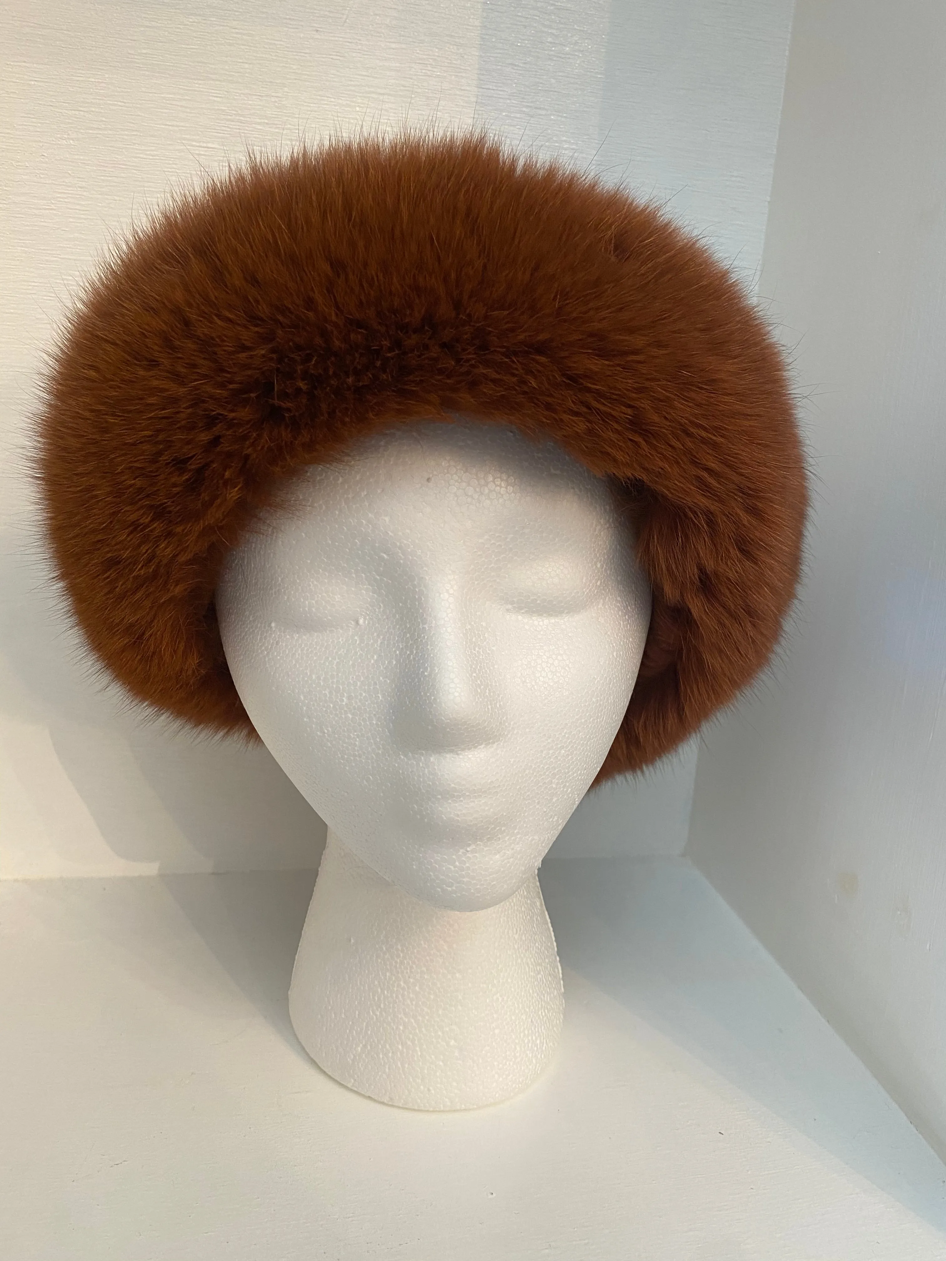 Cognac Fox Headband