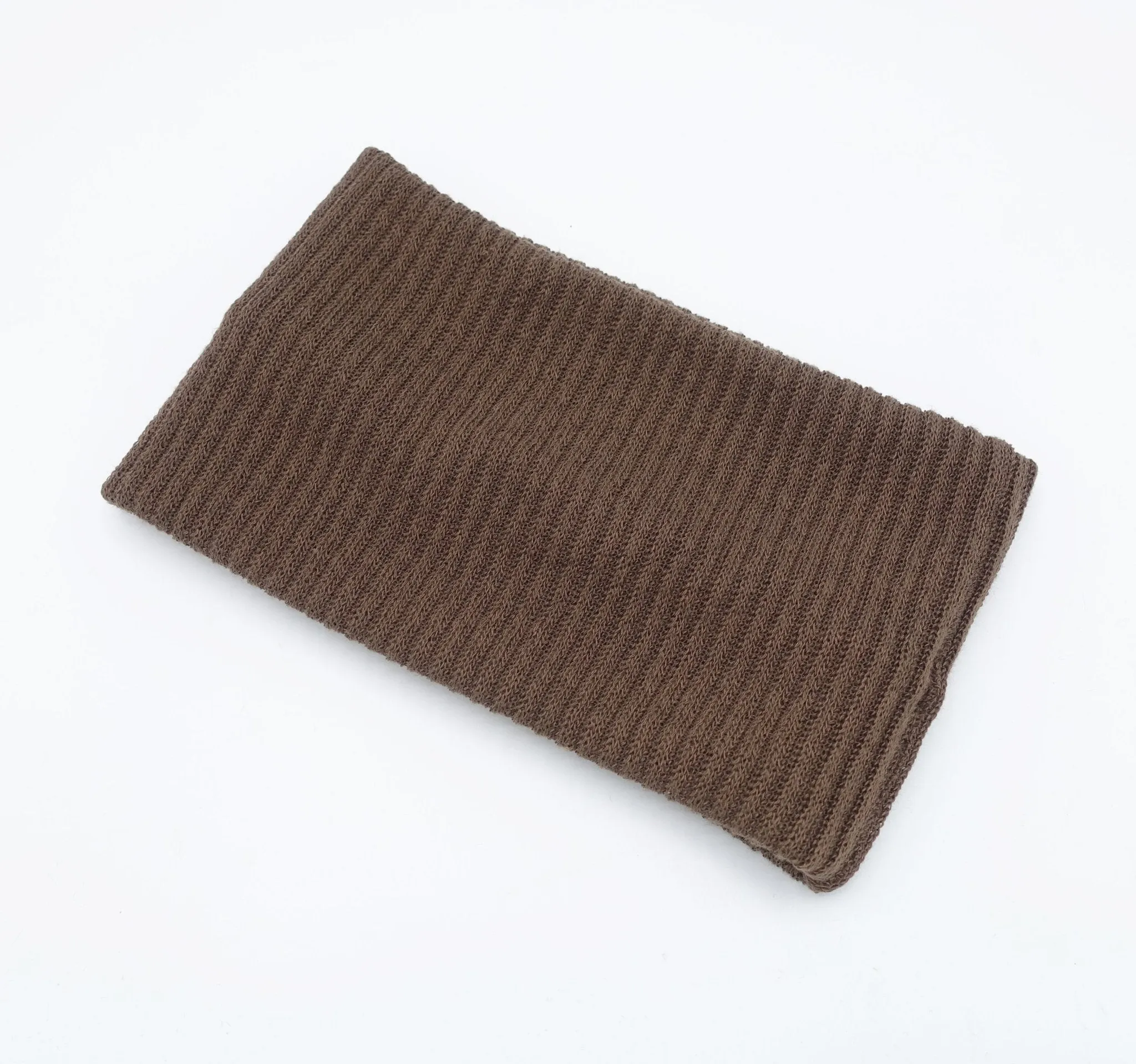 corrugated knit headwrap multi-functional headband Winter neck warmer