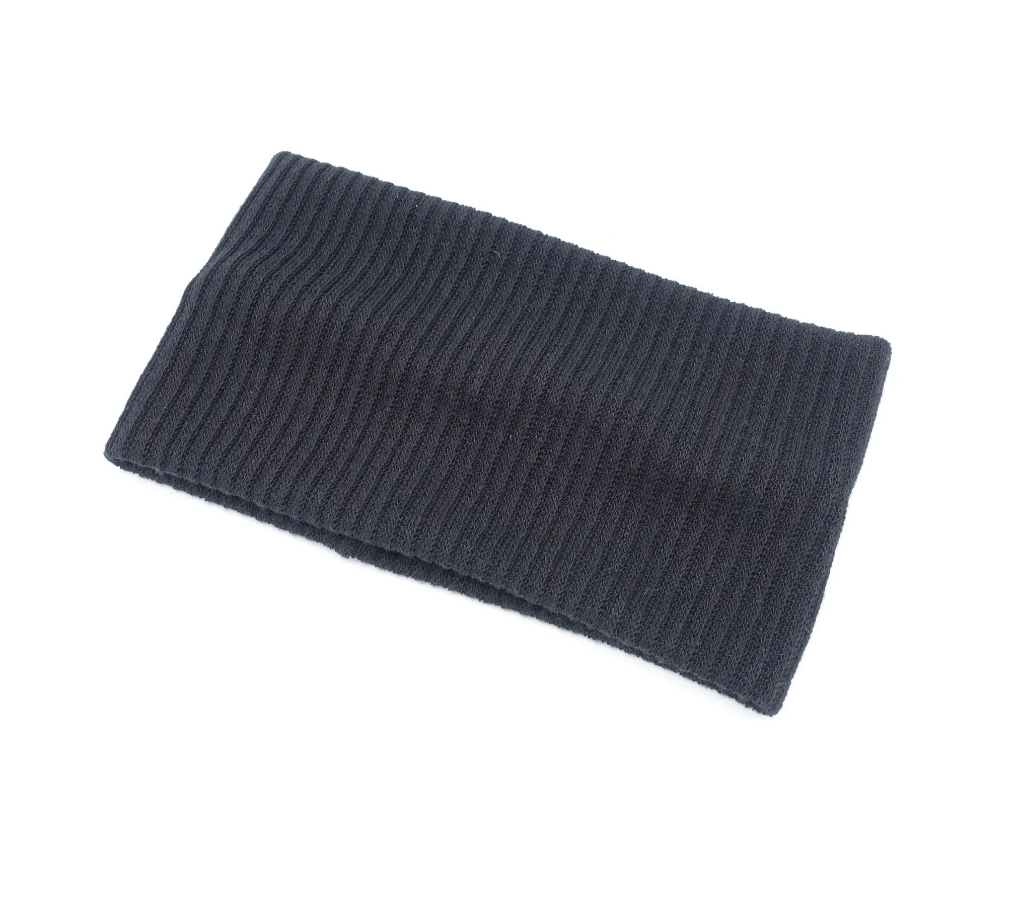 corrugated knit headwrap multi-functional headband Winter neck warmer