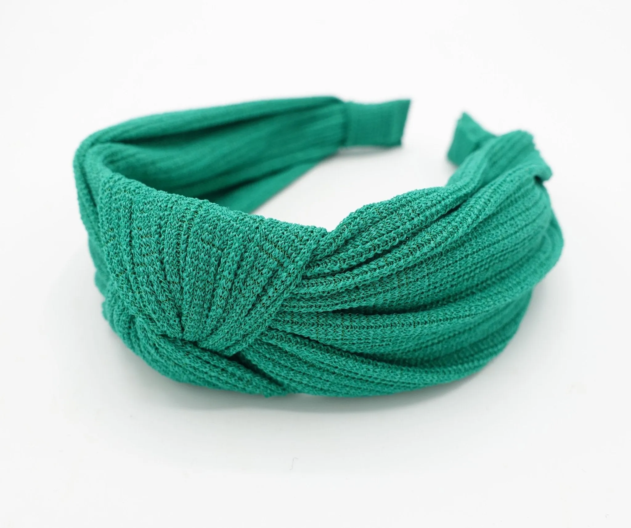 corrugated thin fabric headband knot hairband woman hair accessory