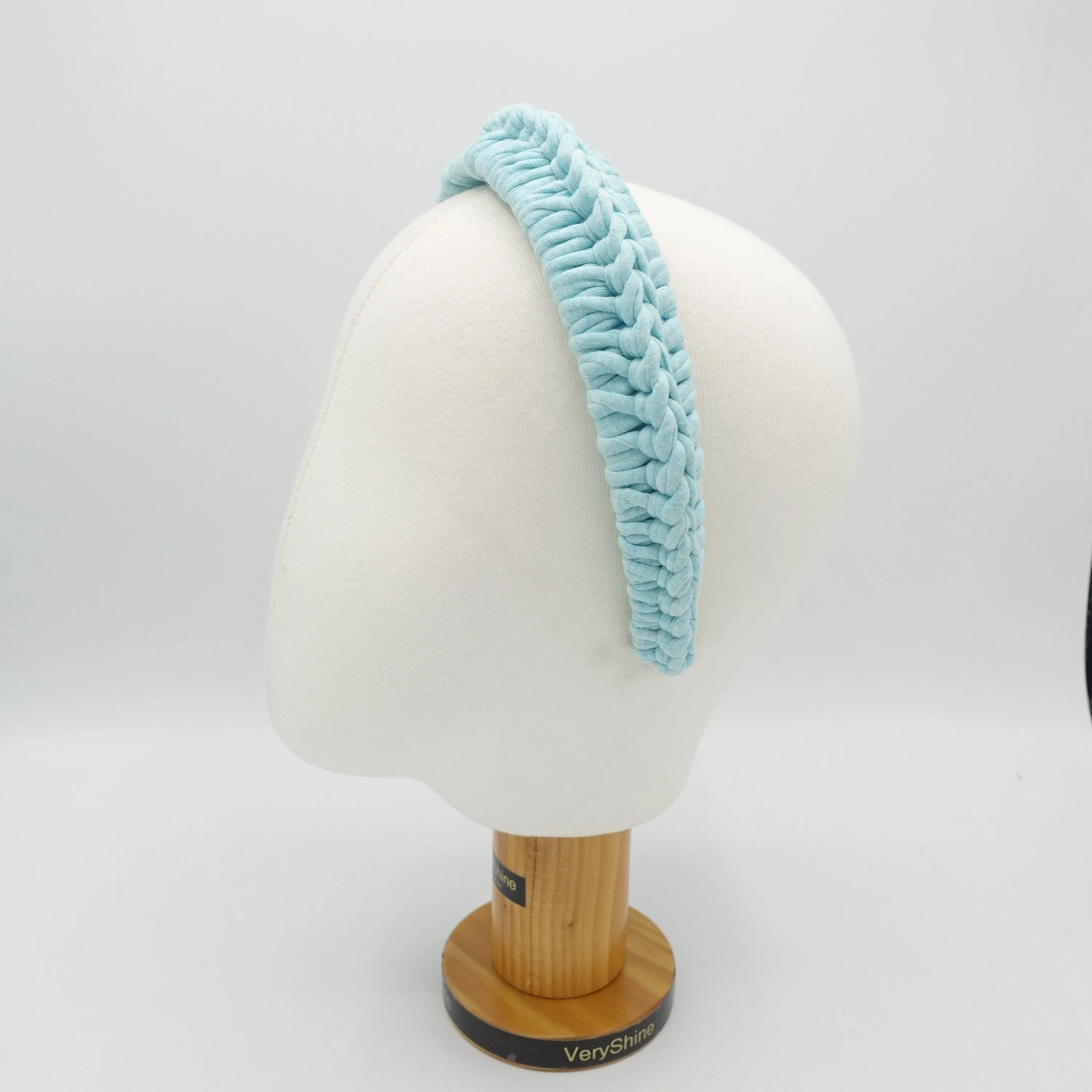 cotton wrap braided headband handmade hairband for women -VS202111