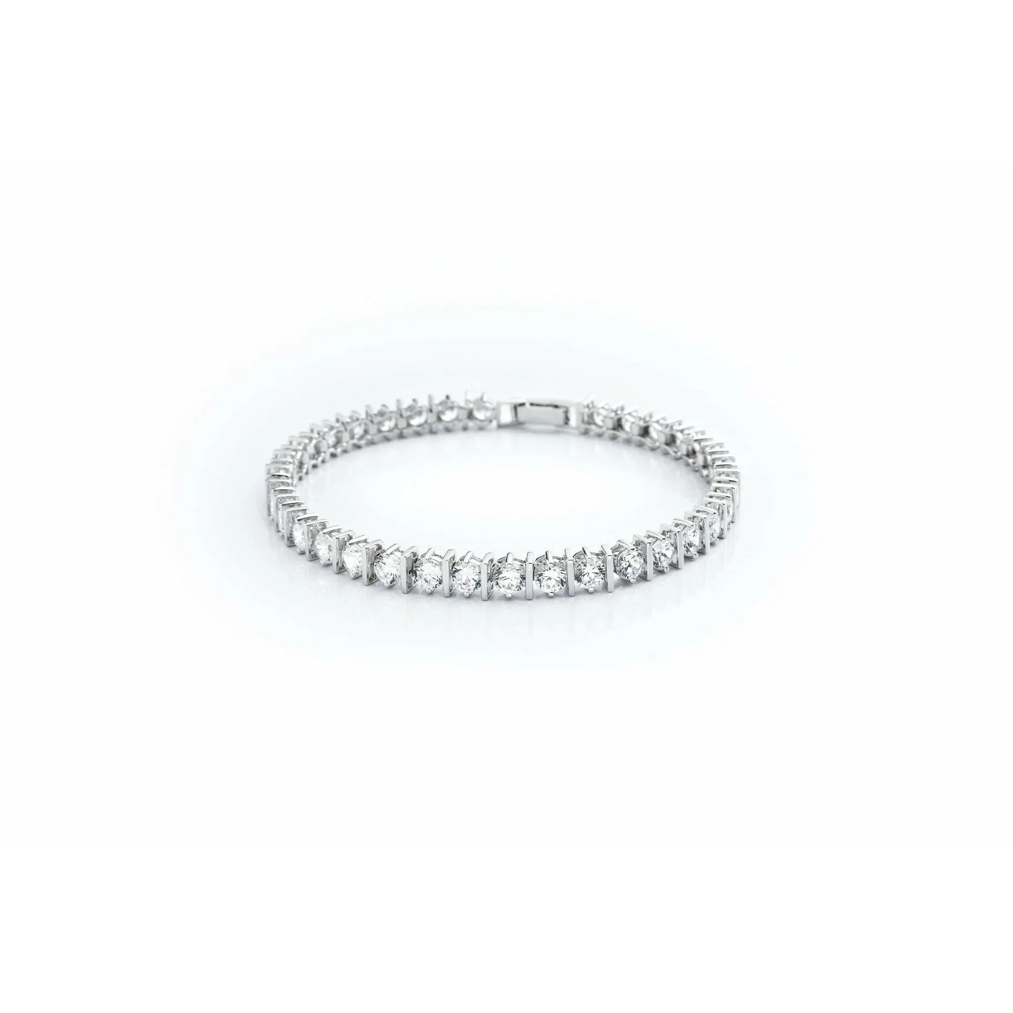 CRISLU Classic Bar Tennis Bracelet