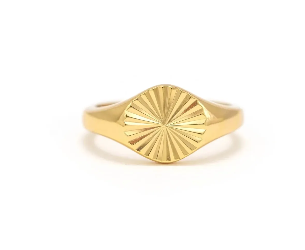 Demi Fine Coin Signet | Ring