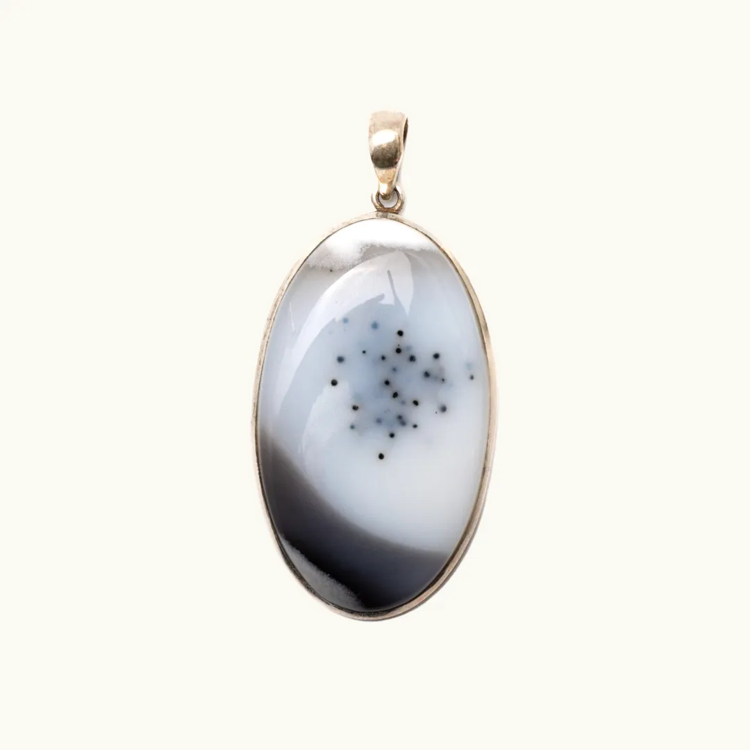 Dendritic Opal Pendant