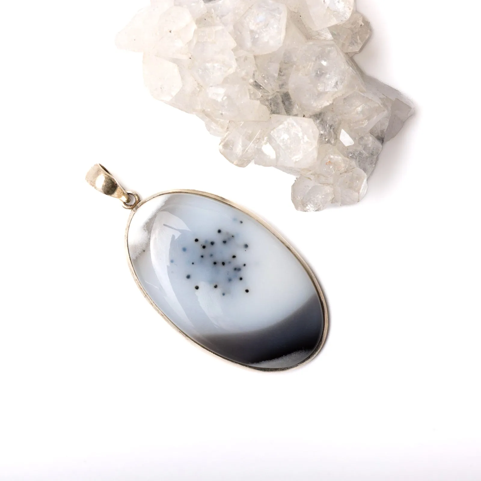 Dendritic Opal Pendant