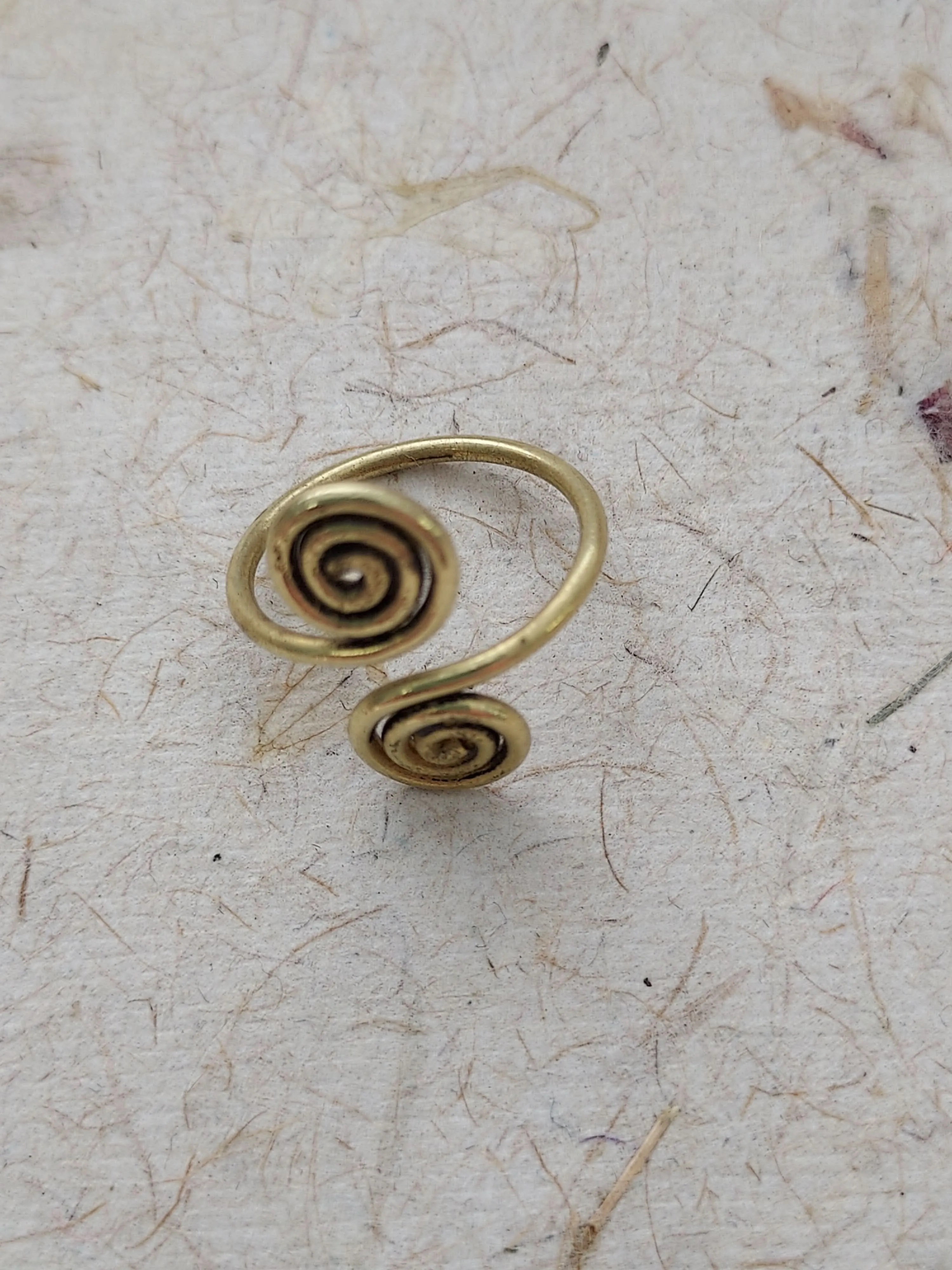 Double Spiral Toe Ring - Wholesale