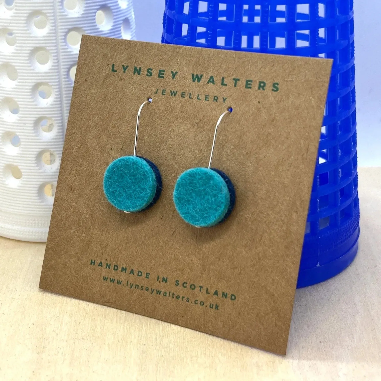 Drop Dot Earrings - Iona