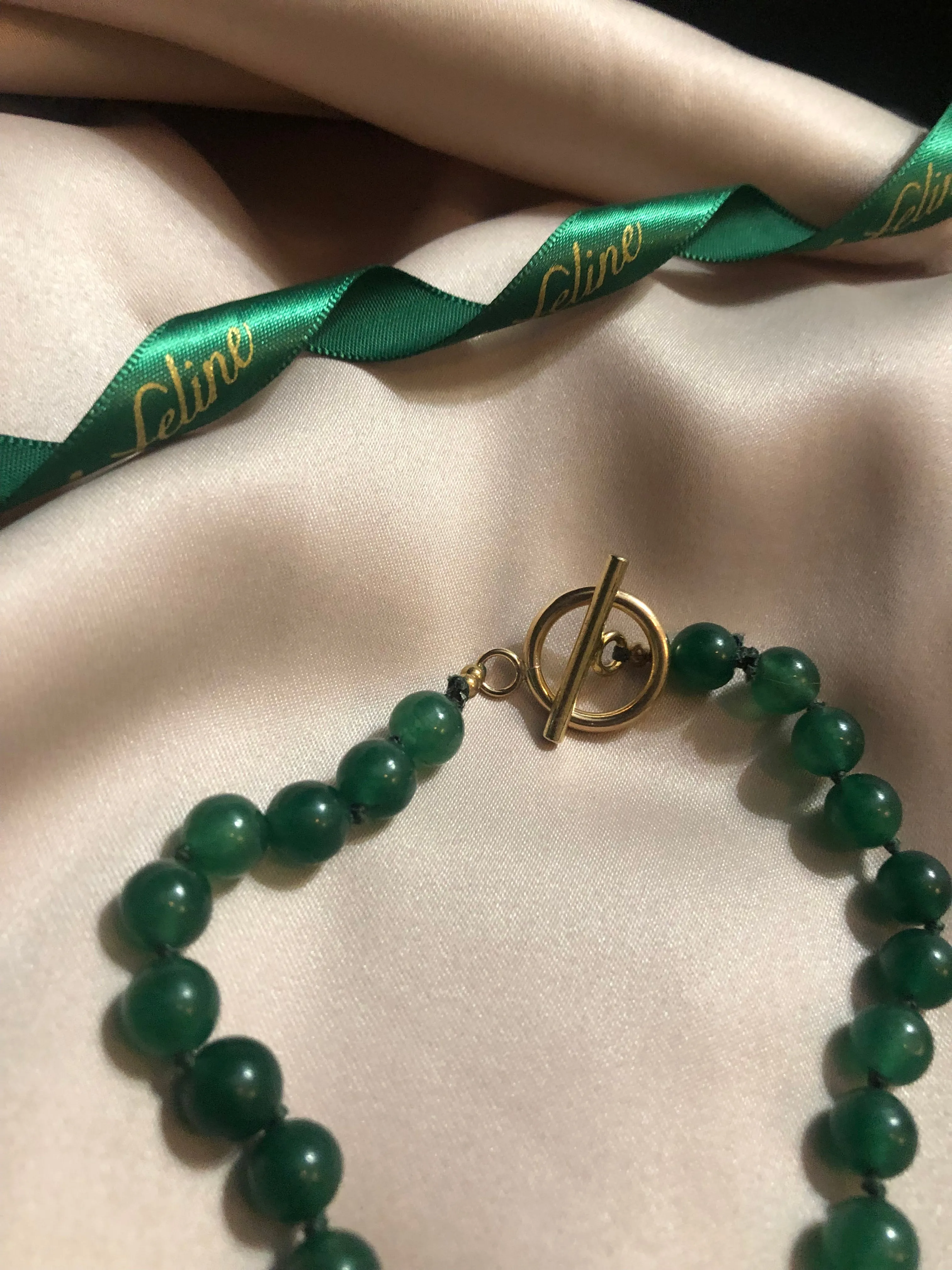 Enya Lucky Jade Necklace