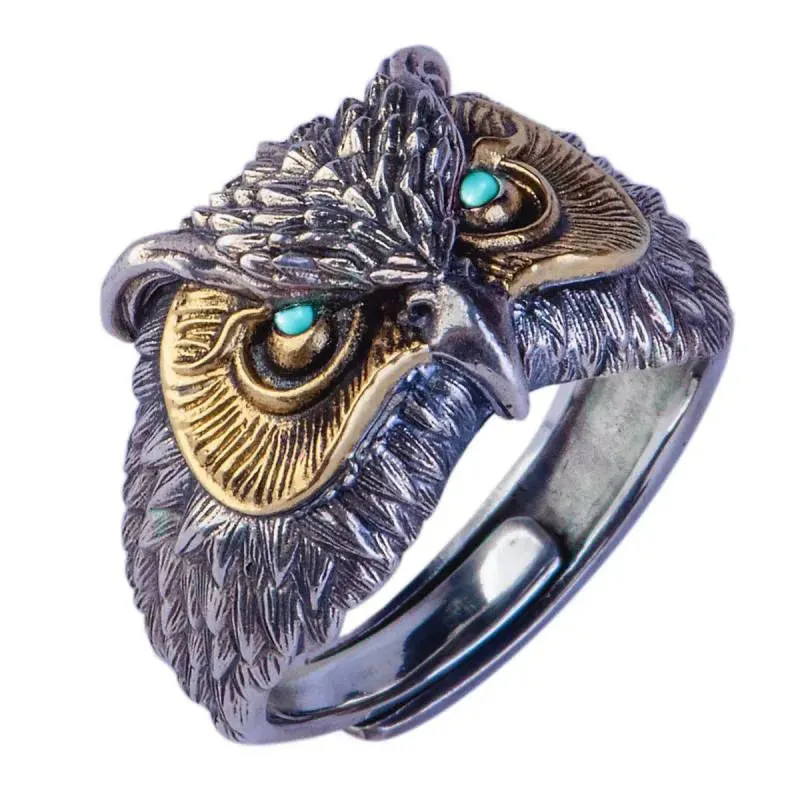 Eye of Horus Open Ring - Retro Pharaoh Totem Adjustable