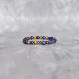 Eye Ultimate - Lapis and tiger eye bracelet