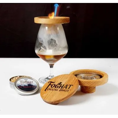 Foghat™ Smoked Manhattan Cocktail Kit W/ 5 Manhattan Cocktail Mixes