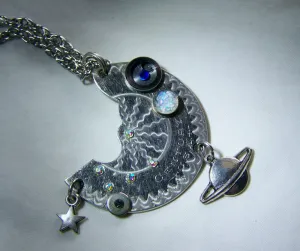 Galaxy Watchworks Celestial Steampunk Pendant