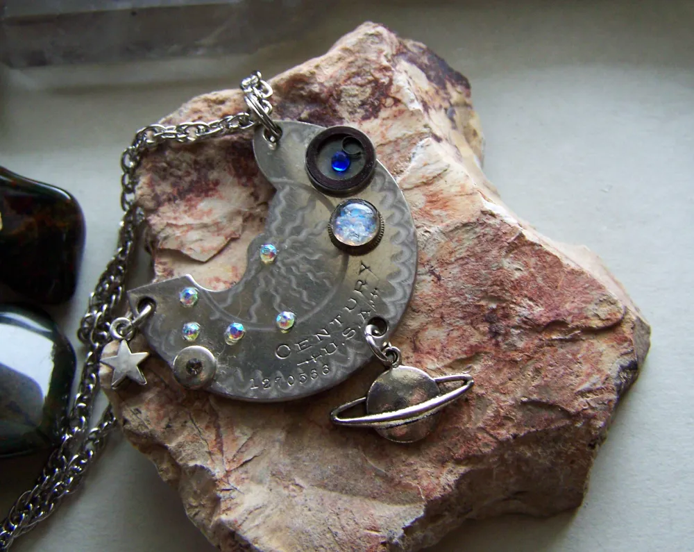 Galaxy Watchworks Celestial Steampunk Pendant