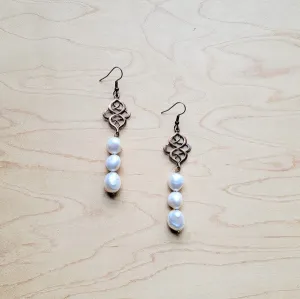 Genuine Freshwater Pearl Earrings - The Jewelry Junkie