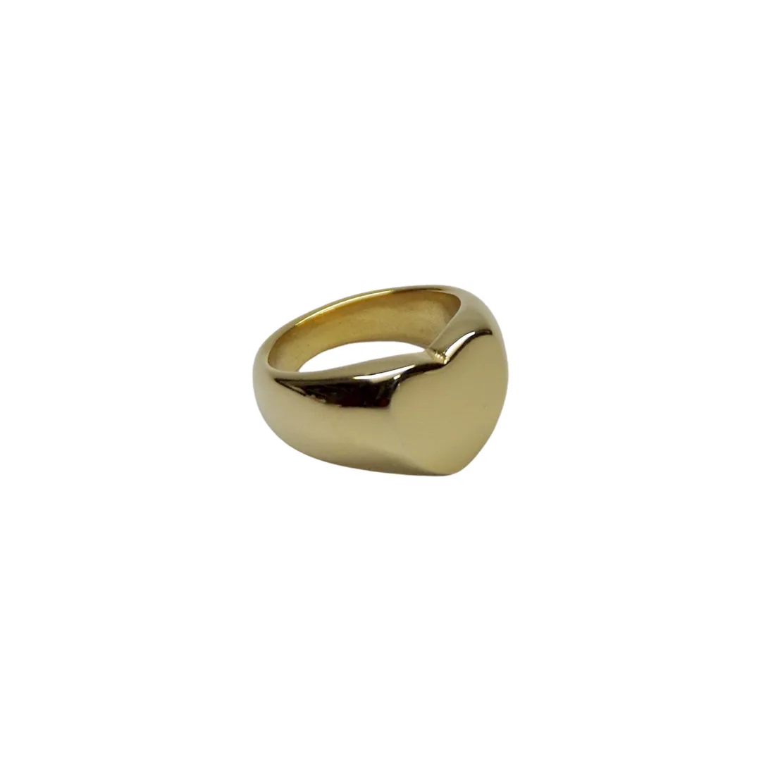 Heart Signet Ring