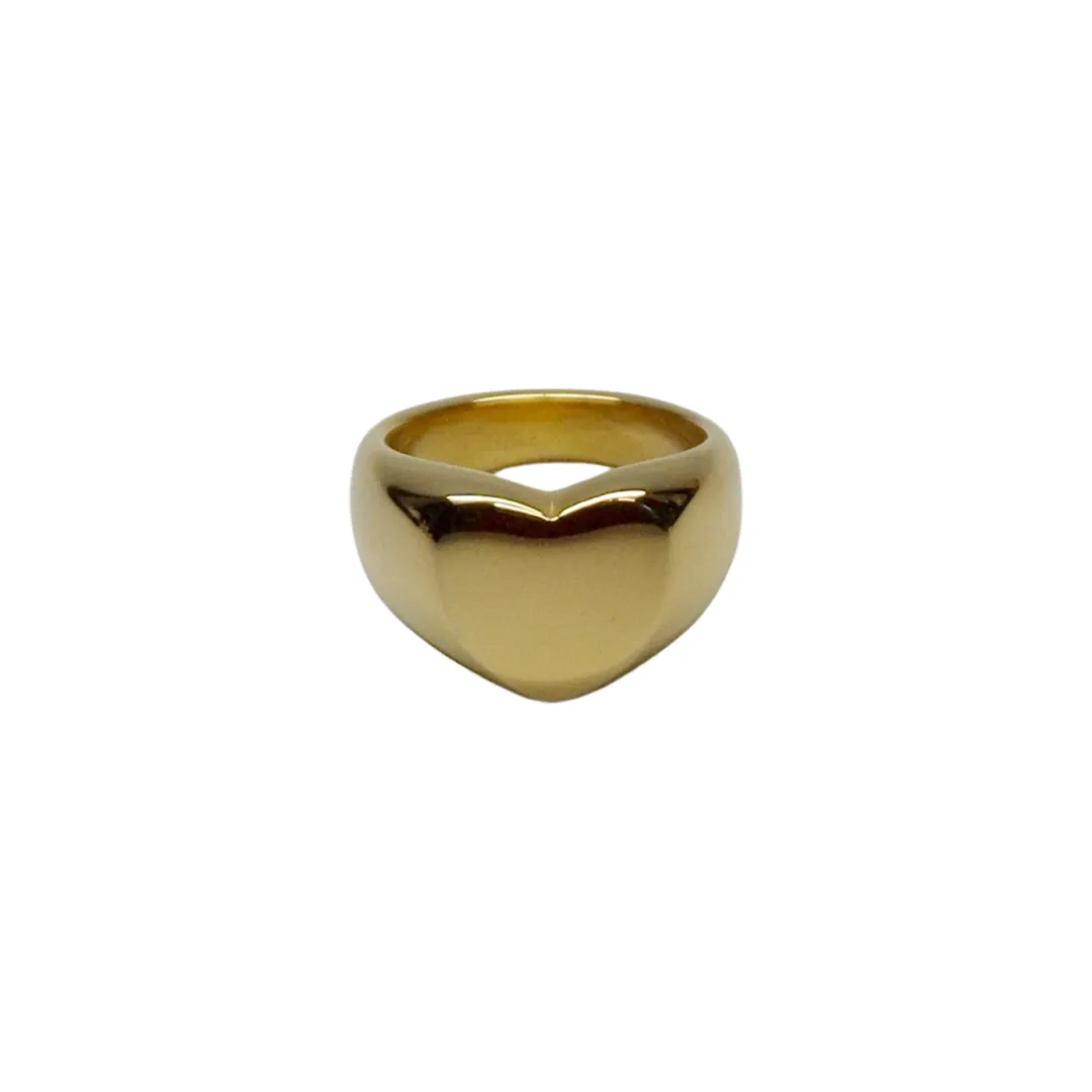 Heart Signet Ring