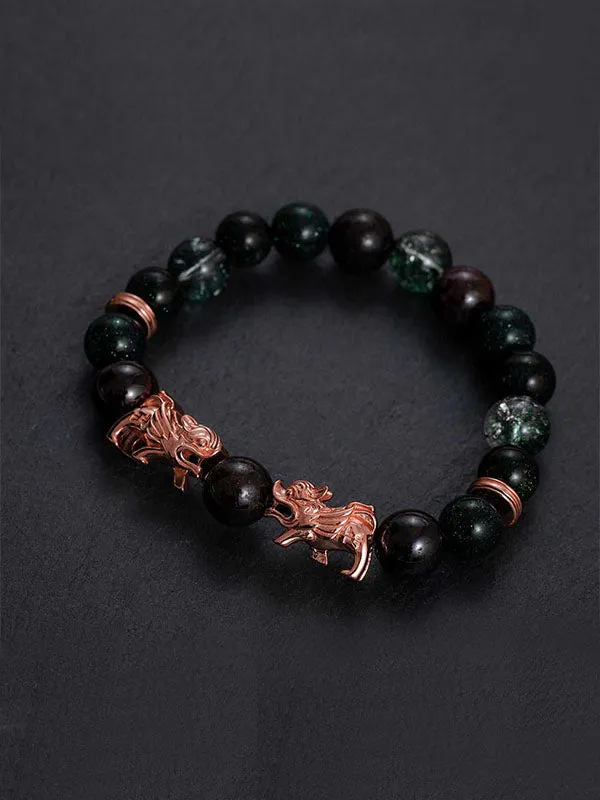 Hoseiki The Merovingian Pixiu Bracelet