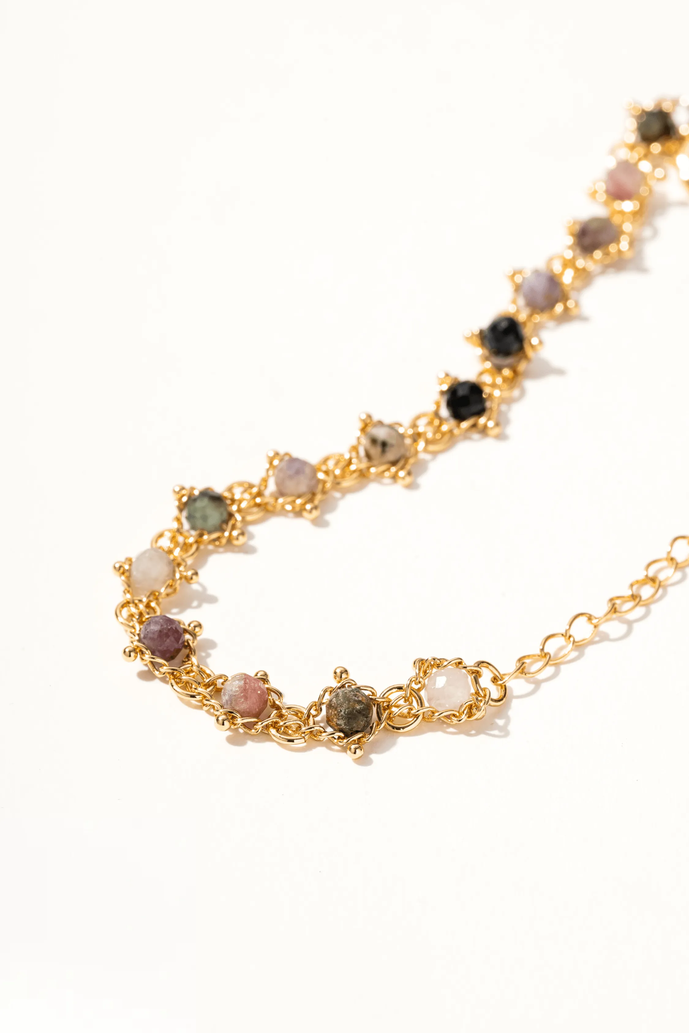 Ingrid Gemstone Mix Bracelet