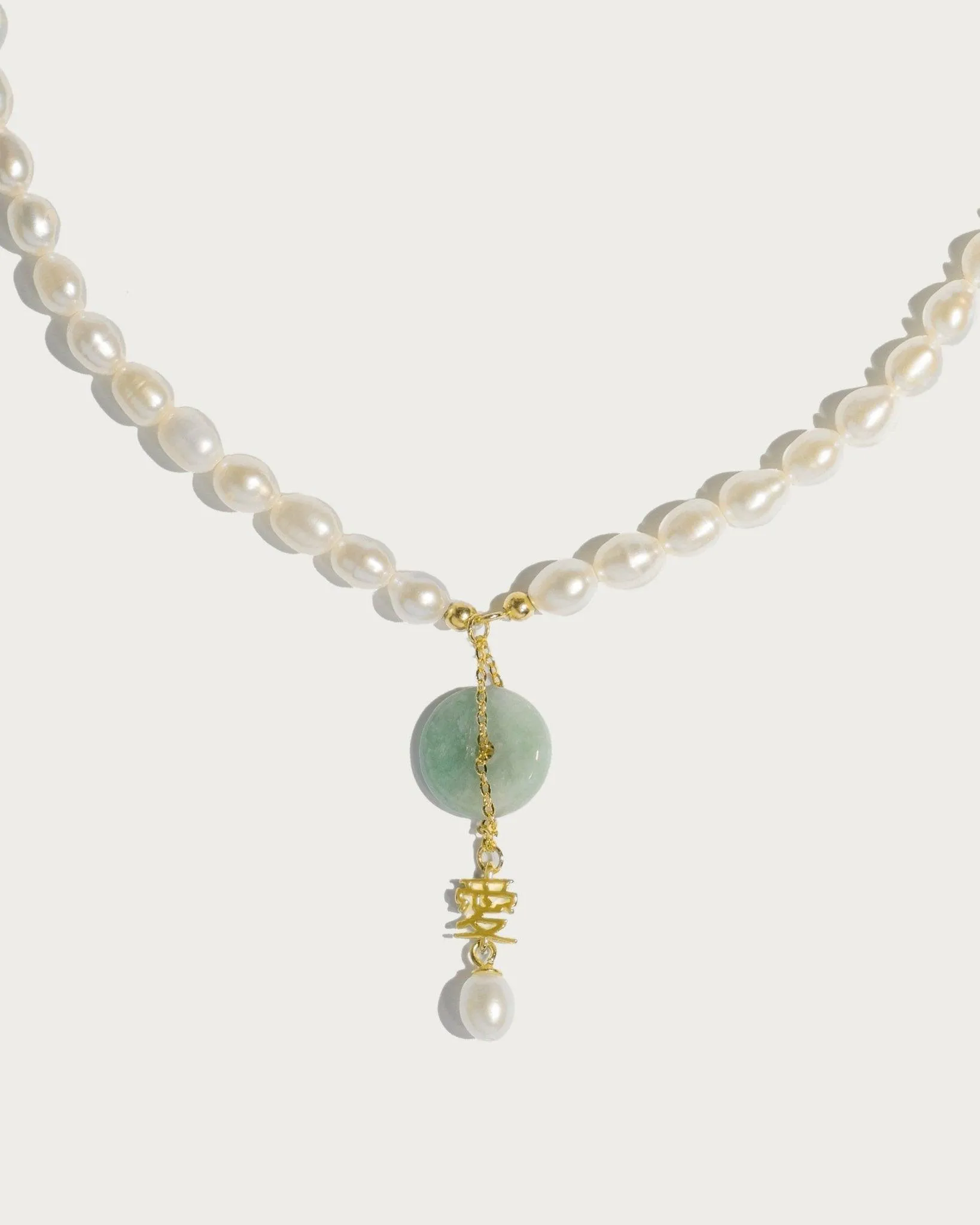 Jade Pearl Necklace