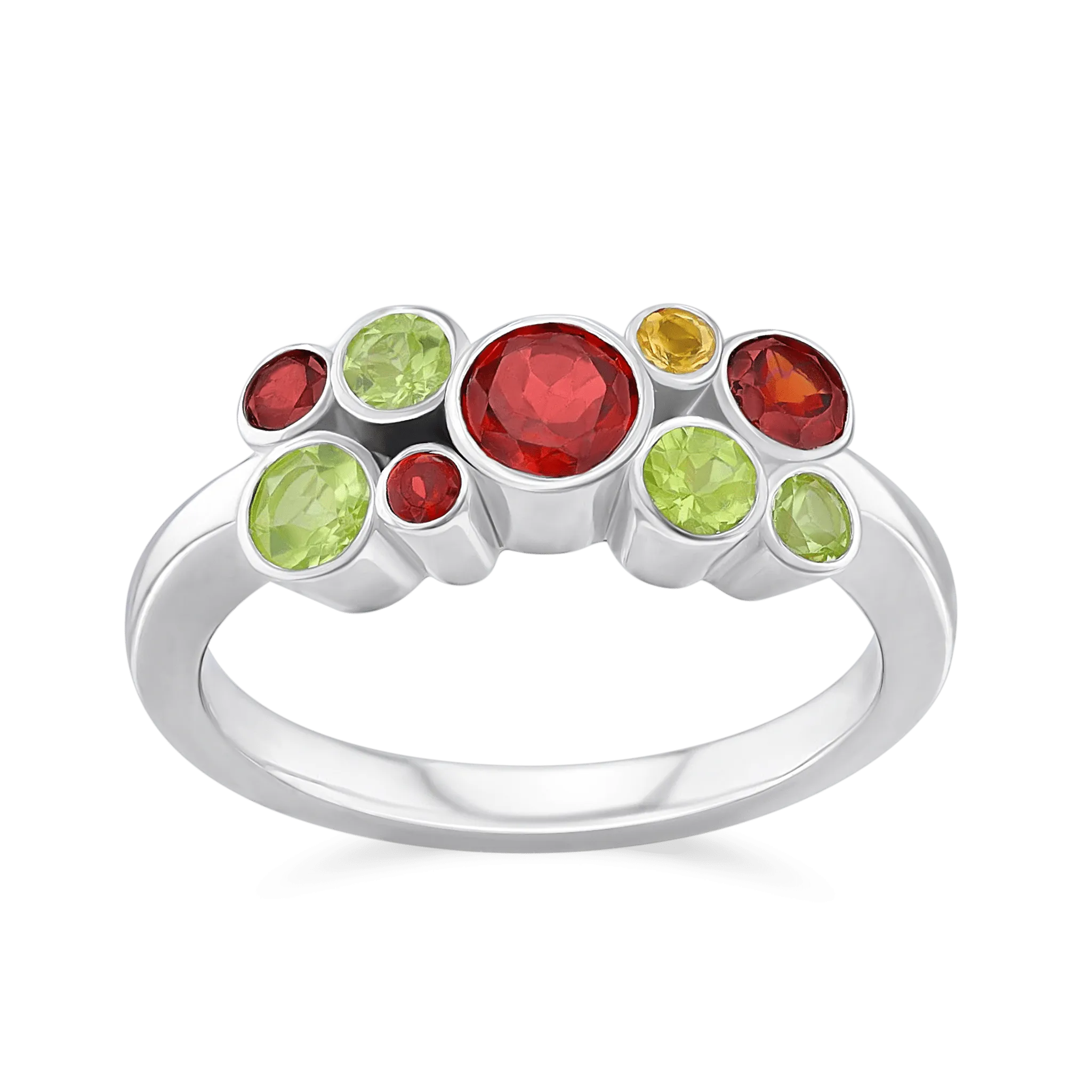 Jelly Tots Silver Ring