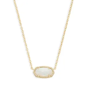 Kendra Scott Elisa Opal Necklace - Gold