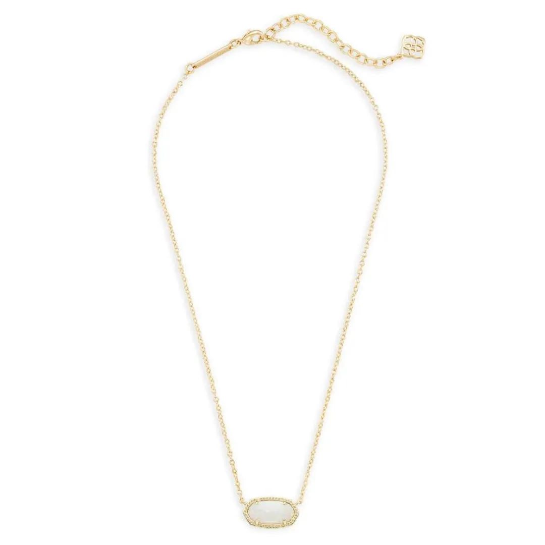 Kendra Scott Elisa Opal Necklace - Gold