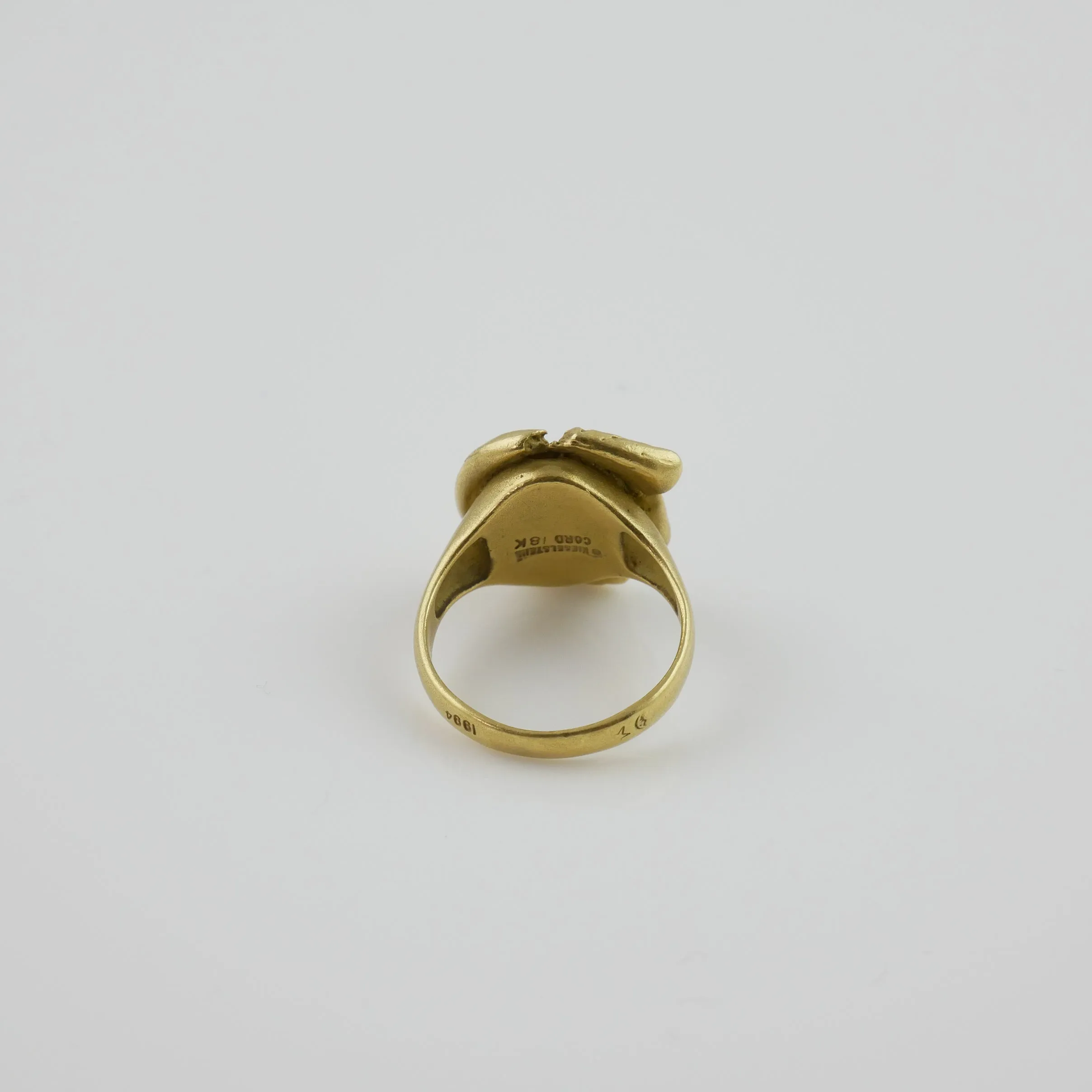 KIESELSTEIN-CORD  GREEK WARRIOR RING