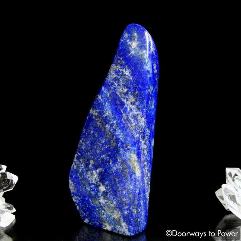 Lapis Lazuli & Pyrite Crystal Altar Stone 'Sacred Knowledge' A    