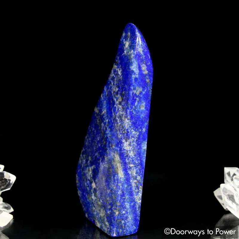 Lapis Lazuli & Pyrite Crystal Altar Stone 'Sacred Knowledge' A    